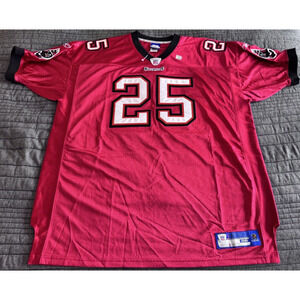 2005 Aqib Talib NFL Tampa Bay Bucaneers Authentic Reebok Jersey NFL 56 3XL Vtg